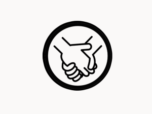holding hands icon