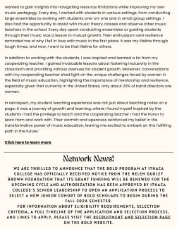 second page of newsletter